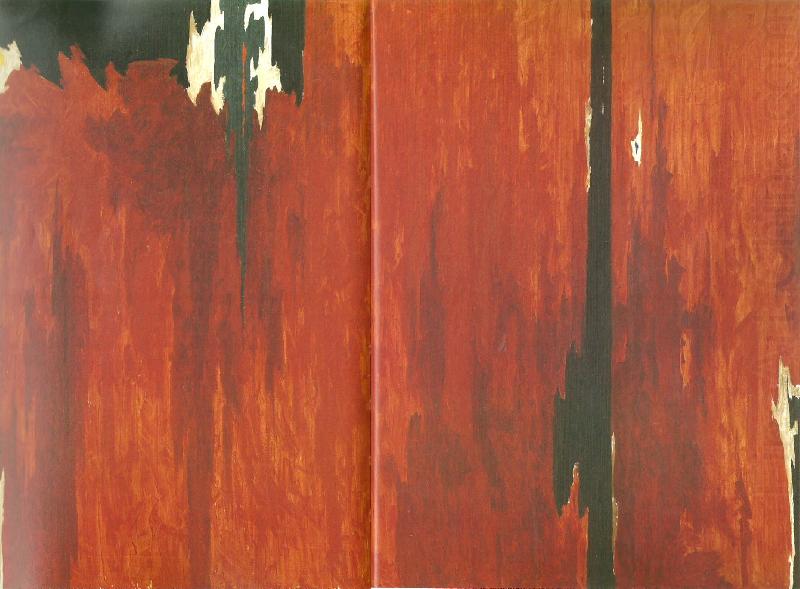 untitled, clyfford still